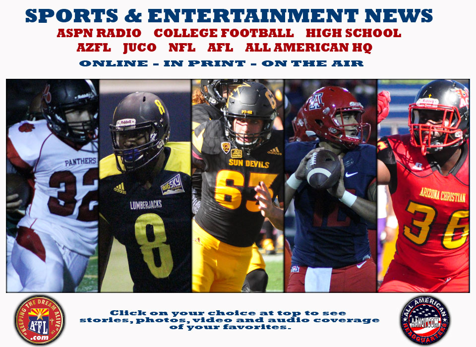 sports and entertainment news poster